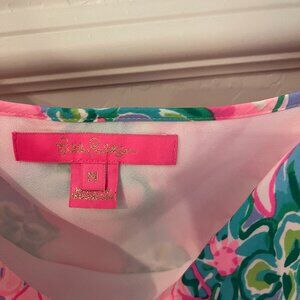 Lilly Pulitzer Tropical Camisole Tank Size M Like New
